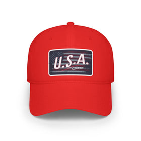 USA Citizen Low Profile Baseball Cap - Encore2woRedOne size