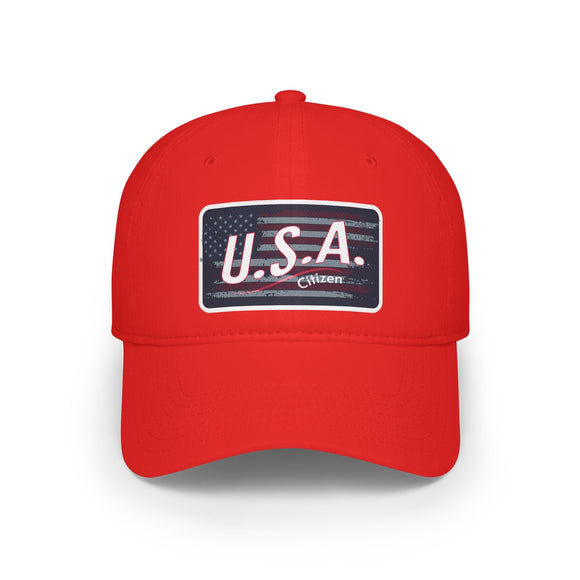 USA Citizen Low Profile Baseball Cap - Encore2woRedOne size