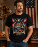 Veterans Day America 250 T-Shirt for Veterans and Patriotic Families - Encore2woCrimsonS