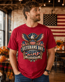 Veterans Day America 250 T-Shirt for Veterans and Patriotic Families - Encore2woCrimsonS