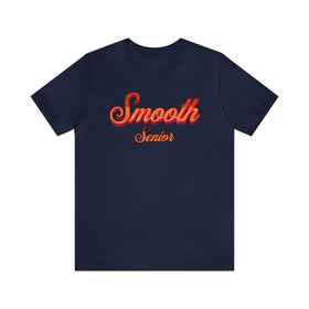 Vintage 'Smooth Senior' Tee for our Beloved Senior Citizens Unisex T-Shirt - Encore2woNavyS