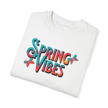Vintage Spring Vibes Comfort Colors T-Shirt - Encore2woWhiteS
