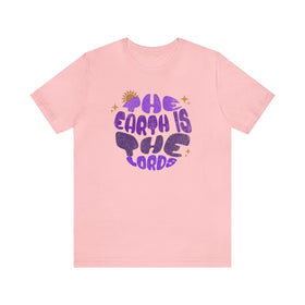 Vintage 'The Earth is the Lord's' Circular Unisex T-Shirt - Encore2woPinkS