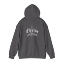 Vintage Y2K 'Christ Over Culture' Streetwear Hoodie Unisex Heavy Blend - Encore2woCharcoalS
