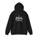 Vintage Y2K 'Christ Over Culture' Streetwear Hoodie Unisex Heavy Blend - Encore2woBlackS