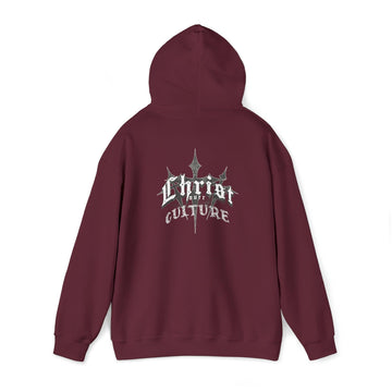 Vintage Y2K 'Christ Over Culture' Unisex Streetwear Hoodie - Encore2woMaroonS