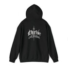 Vintage Y2K 'Christ Over Culture' Unisex Streetwear Hoodie - Encore2woBlackS