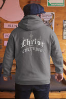 Vintage Y2K 'Christ Over Culture' Unisex Streetwear Hoodie - Encore2woCharcoalS