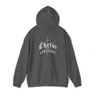 Vintage Y2K 'Christ Over Culture' Unisex Streetwear Hoodie - Encore2woCharcoalS