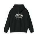 Vintage Y2K 'Christ Over Culture' Unisex Streetwear Hoodie - Encore2woNavyS