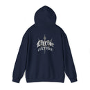 Vintage Y2K 'Christ Over Culture' Unisex Streetwear Hoodie - Encore2woNavyS