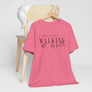 Walking by Faith Inspirational Christian Graphic Tee - Encore2woCharity PinkS
