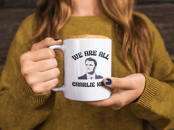 We Are All Charlie Kirk 11oz Ceramic Mug – Patriotic Coffee Cup - Encore2wo11oz