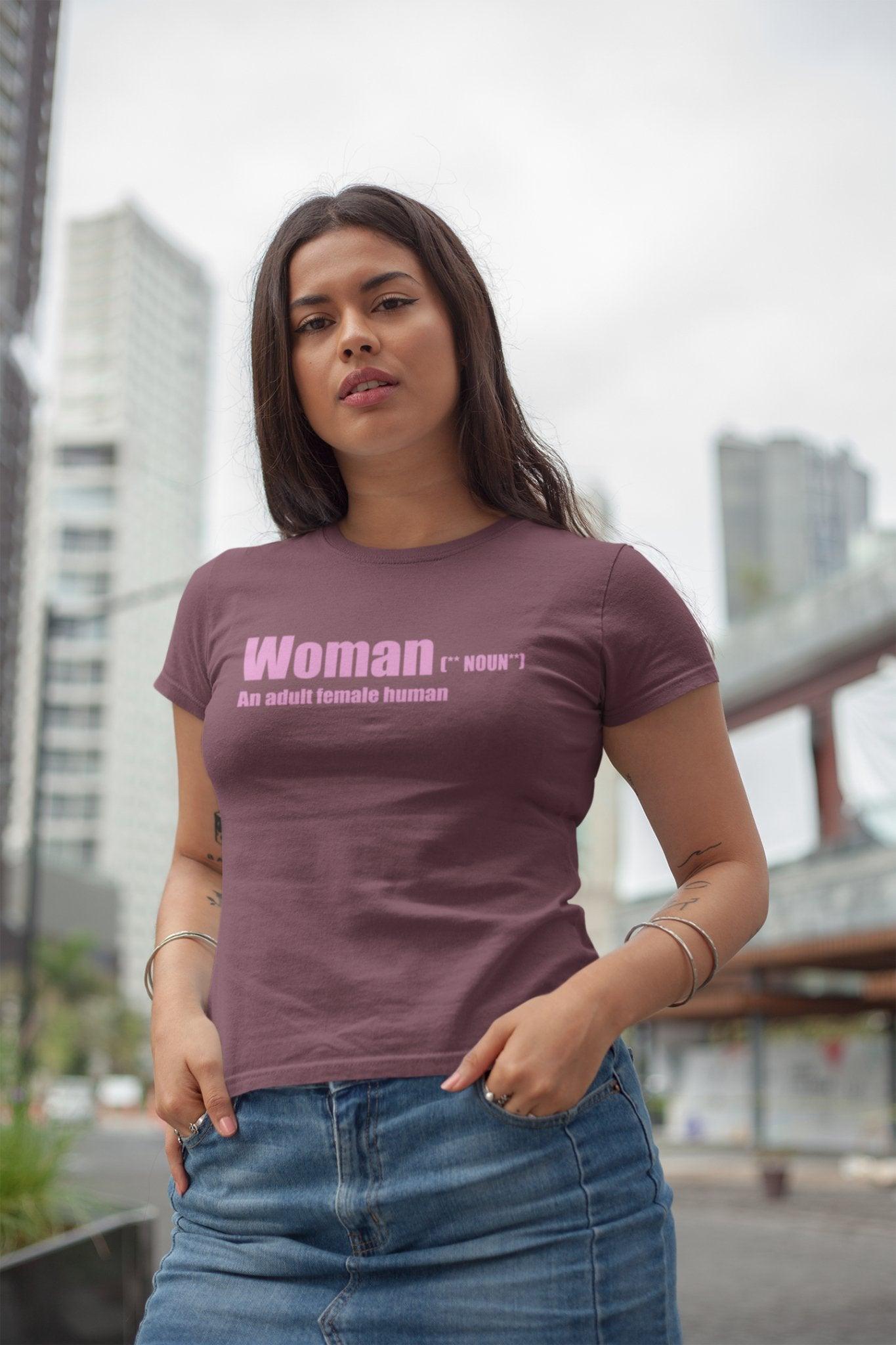 Woman Definition T - Shirt - Encore2woBlackL