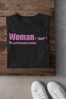 Woman Definition Unisex Tee - Proud and Clear - Encore2woBlackL