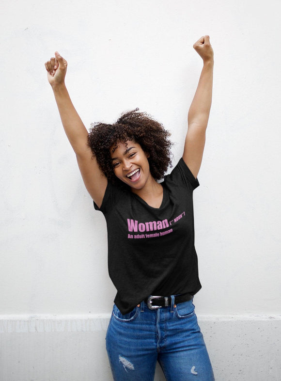 Woman Definition Unisex Tee - Proud and Clear - Encore2woBlackL