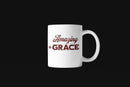 Amazing Plus Grace Stylish Inspiration Christian Hymn Inspired Mug - Encore2wo